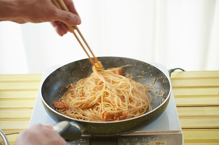 スパイシー雲丹クリームソース