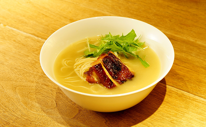 かしわ汁そば