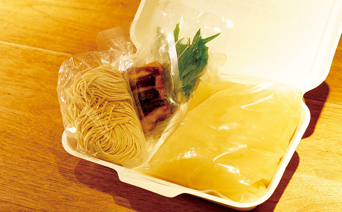 かしわ汁そば